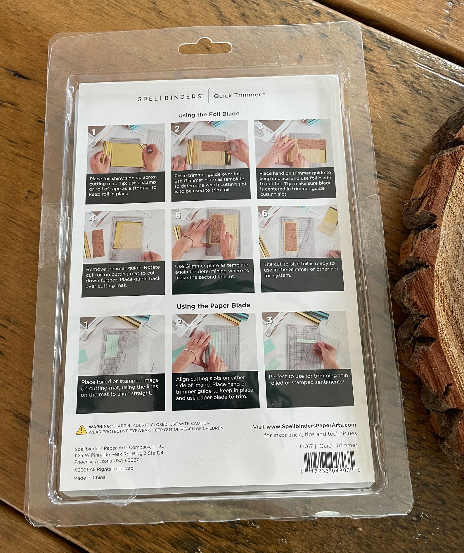 Spellbinders Quick Trimmer Tool Foil Trimmer Tools Etsy