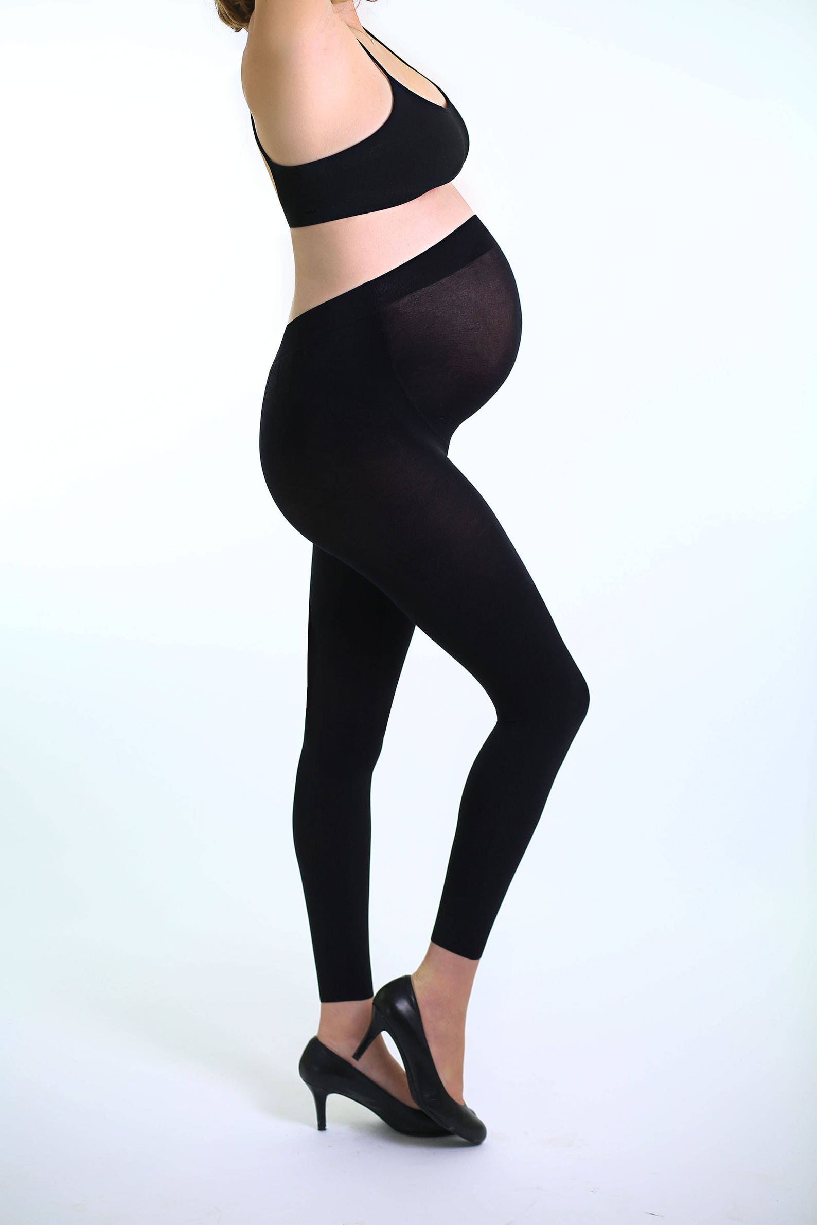 2 per Pack Maternity Pantyhose 20 Denier Maternity Legging Etsy