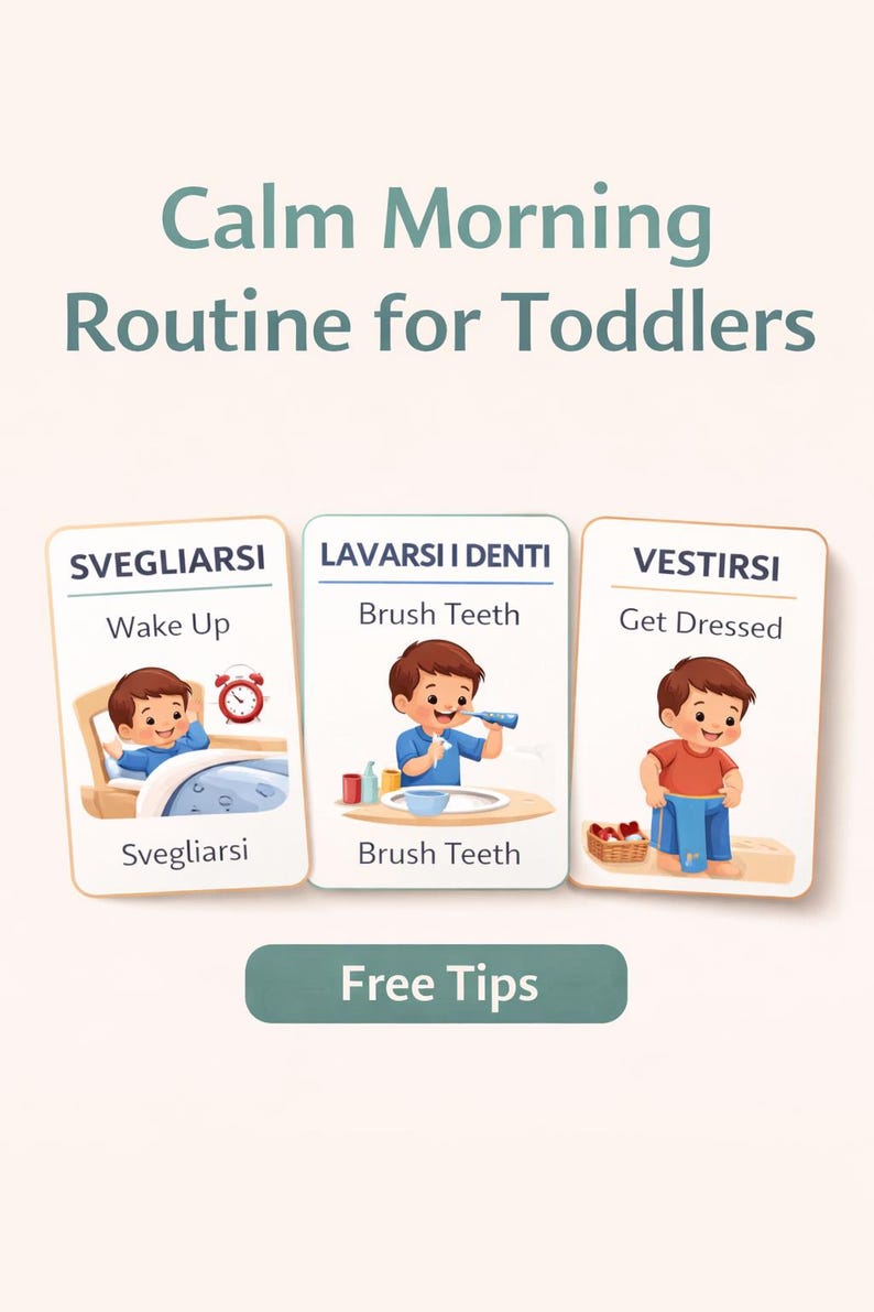 Toddler Routine Cards Printable | Visual Schedule for Kids |montessori ...