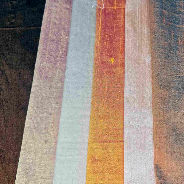 Dupioni Silk Pack B - 6 pieces