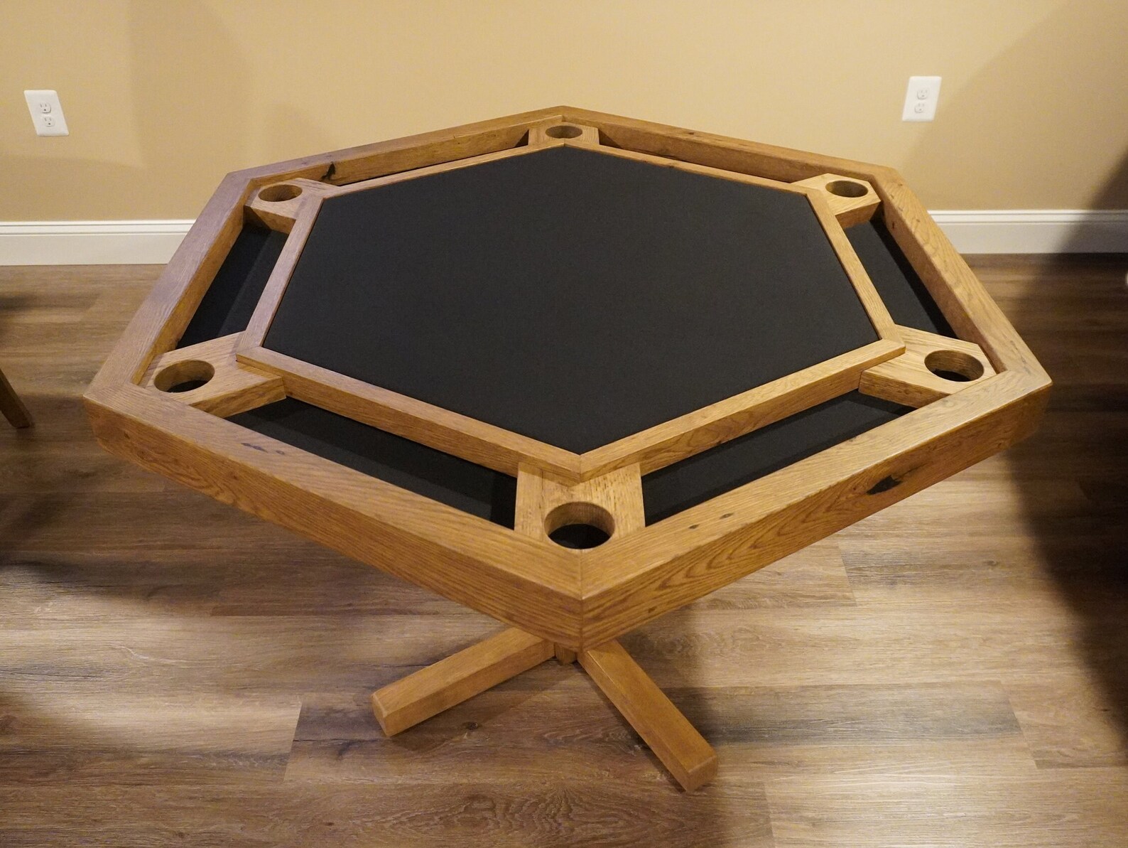 Reclaimed Wood Game Table Etsy