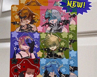 KH Halloween Town Matte Vinyl Sticker Sheet