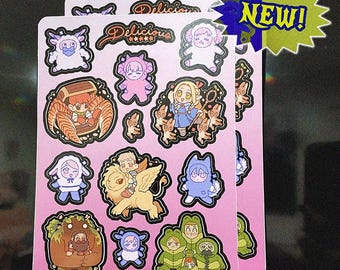 Dungeon V2 Matte Vinyl Sticker Sheet