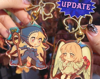 Dungeon Rainbow Acrylic Keychains Charms