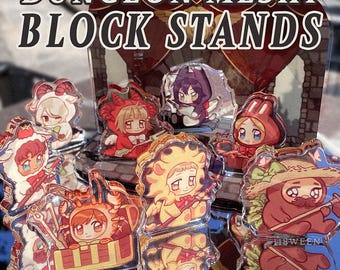 Dungeon Character Acrylic Block Standees