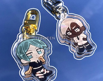 HNK Mini Character Acrylic Keychain Charm