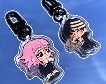 Soul Eater Mini Character Acrylic Keychain Charm