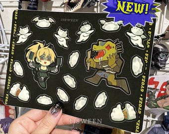DRHDR Gyoza V2 Matte Vinyl Sticker Sheet