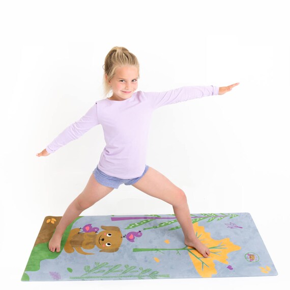 Duck Duck Dog Original Yoga Mats For Kids Eco Conscious Etsy