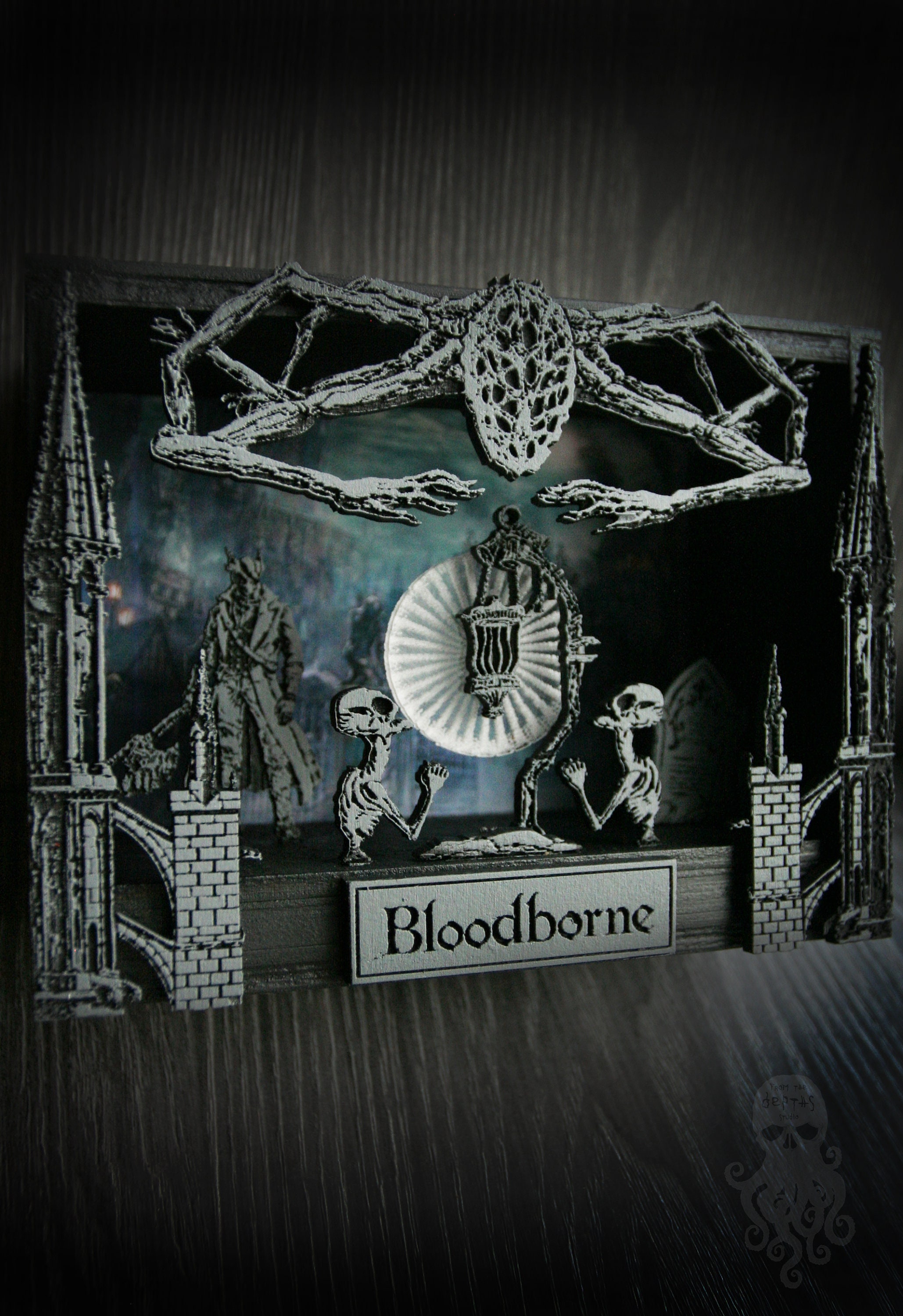Bloodborne light box Gamer night lamp LED multicolor lamp Etsy
