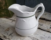 Vintage Ironstone Vintage White Dish Vintage Dishes Vintage Syrup Pitcher Vintage Jackson China Vintage Serving Vintage Dining