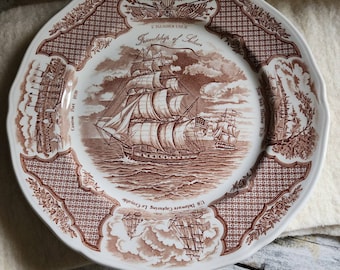 Meakin / Americana / Antique Dishes / Vintage Ironstone / Ironstone / Ironstone / English Dishes / Fairwinds / Staffordshire / Transferware
