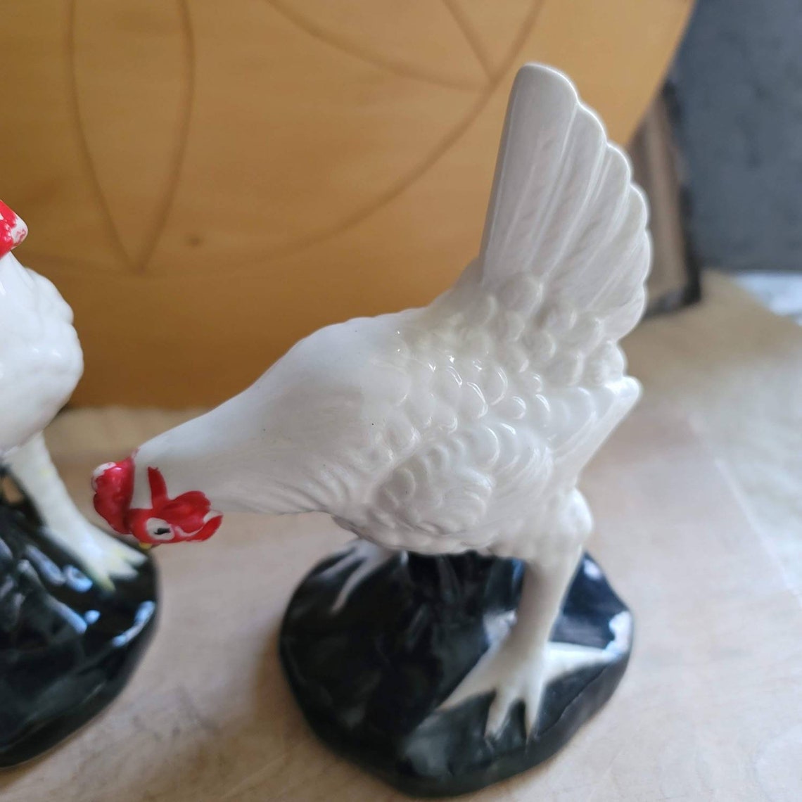 Vintage Figurines / Chicken / Rooster / Vintage Figurines / - Etsy