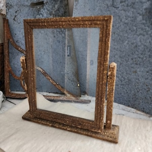 Vintage Wood Frame / Wood Frame / Farmhouse Style / Cottage  / Art Deco / Midcentury Modern / Vintage Frame / Portrait Frame / Swivel Frame