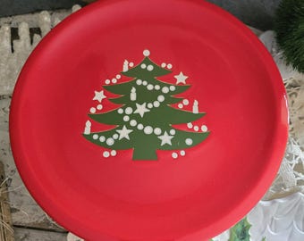 Vintage Waechtersbach / Vintage Waechtersbach Christmas Plates / West Germany / Christmas Dishes / Vintage Christmas / Vintage Dishes / Home