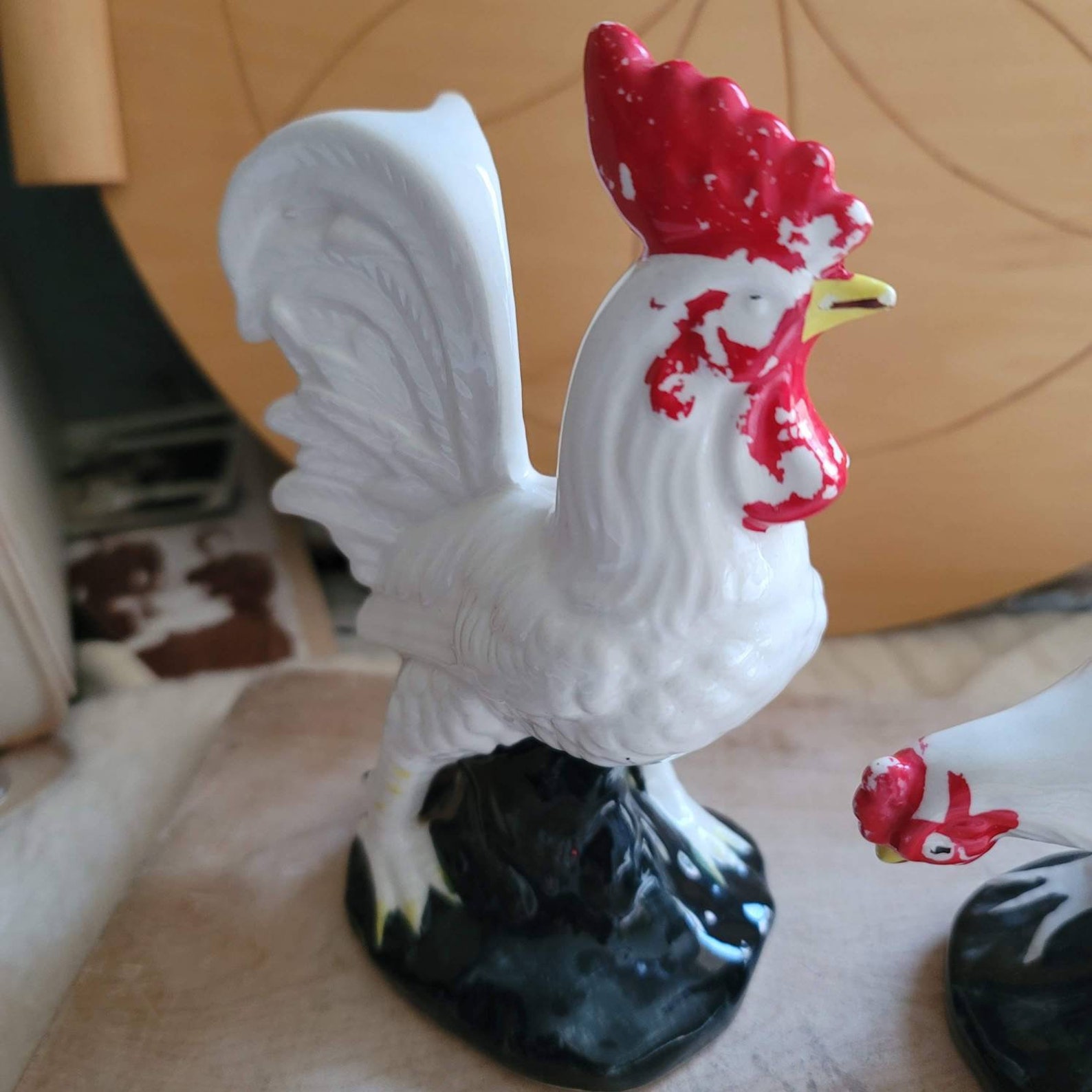 Vintage Figurines / Chicken / Rooster / Vintage Figurines / | Etsy
