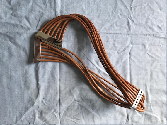 Vintage leather belt