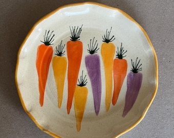 Carrot Harvest Lunch/Salad Plate