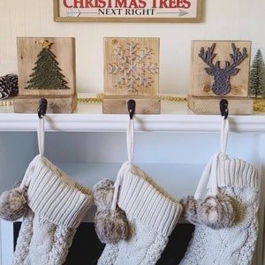 String Art Stocking Holder