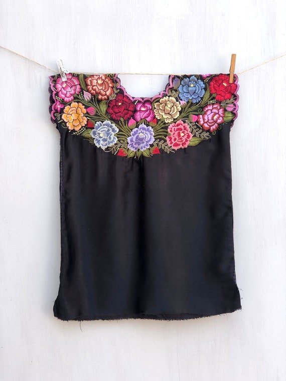 Mexican kids blouse, Mexican huipil with embroider
