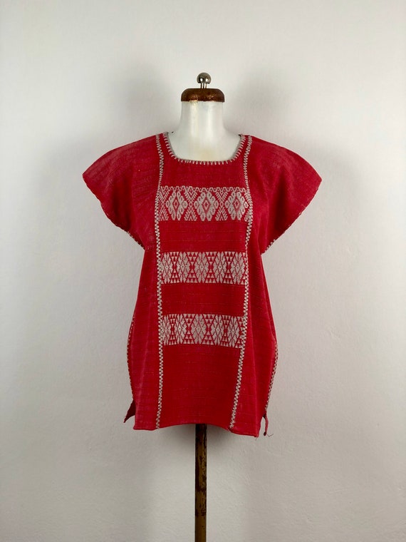 Woven mexican blouse, Mexican blouse, woven mexica