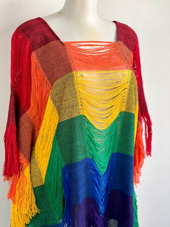 Tulum clothes, kaftan boho,  pride clothes,  fray… - image 2