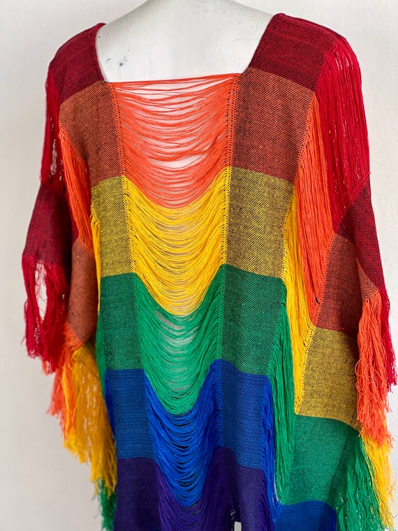Tulum clothes, kaftan boho,  pride clothes,  fray… - image 7