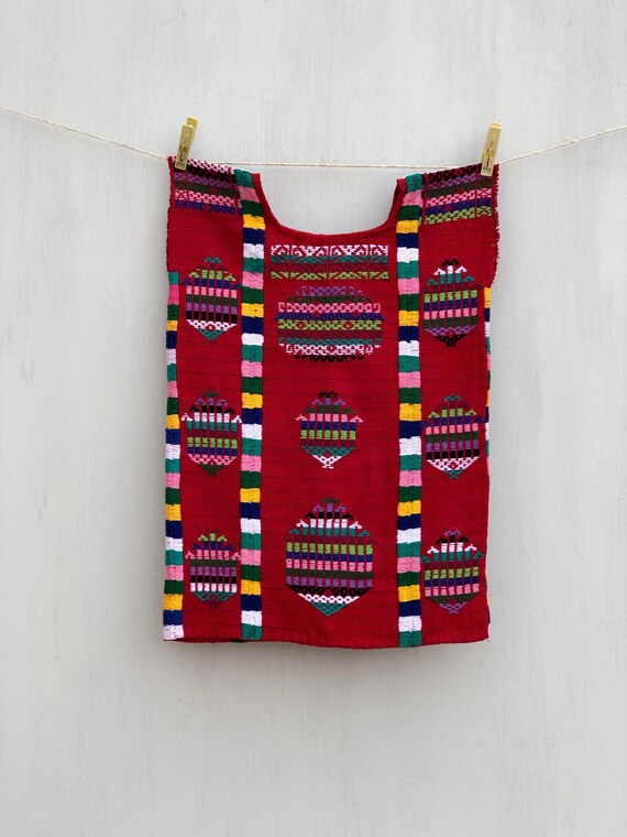Mexican kids dress, Hand Woven mexican dress, Mexi