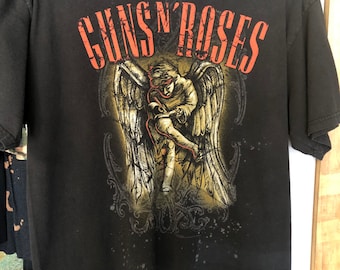 GUNS N ROSES 80's T-shirt Vintage / Axl Rose / Use Your Illusion