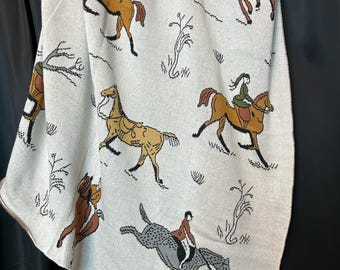 Prairie Riders Throw