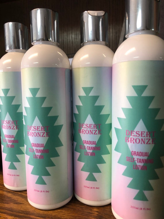 Gradual Self Tanning Lotiondesert Bronze Etsy