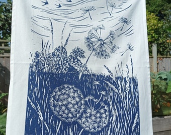 Tea Towel - 100% Organic, Fairtrade, Cotton | Sustainable And Ethical Gift Idea | Made in the UK