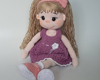 Charlotte Crochet Doll Pattern download: Adorable Amigurumi DIY