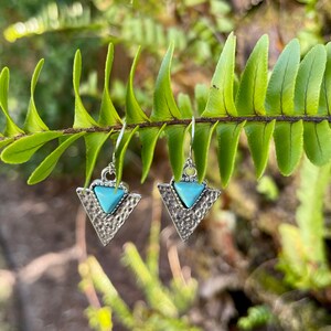 Turquoise Earrings, Boho Earrings, Dangle Earrings, Gift for Her