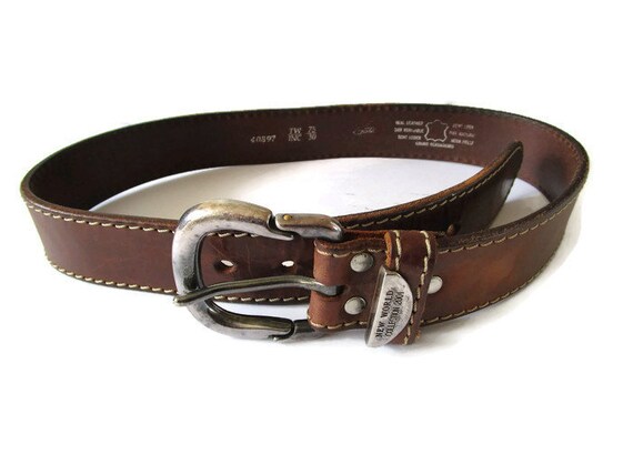 Vintage Thick Leather Belt Belts For Men Brown Genuine - Thick Brown Leather Belt Womens Vintage Thick Leather Belt Belts For Men Brown Genuine - Thick Brown Leather Belt Womens