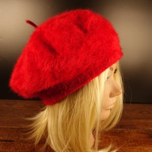 Angora Beret Vintage - Etsy display picture 1