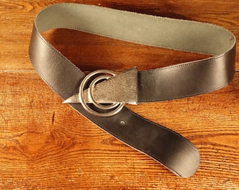 Vintage 00s Gap Leather Strappy Belt Size XS High Waisted 