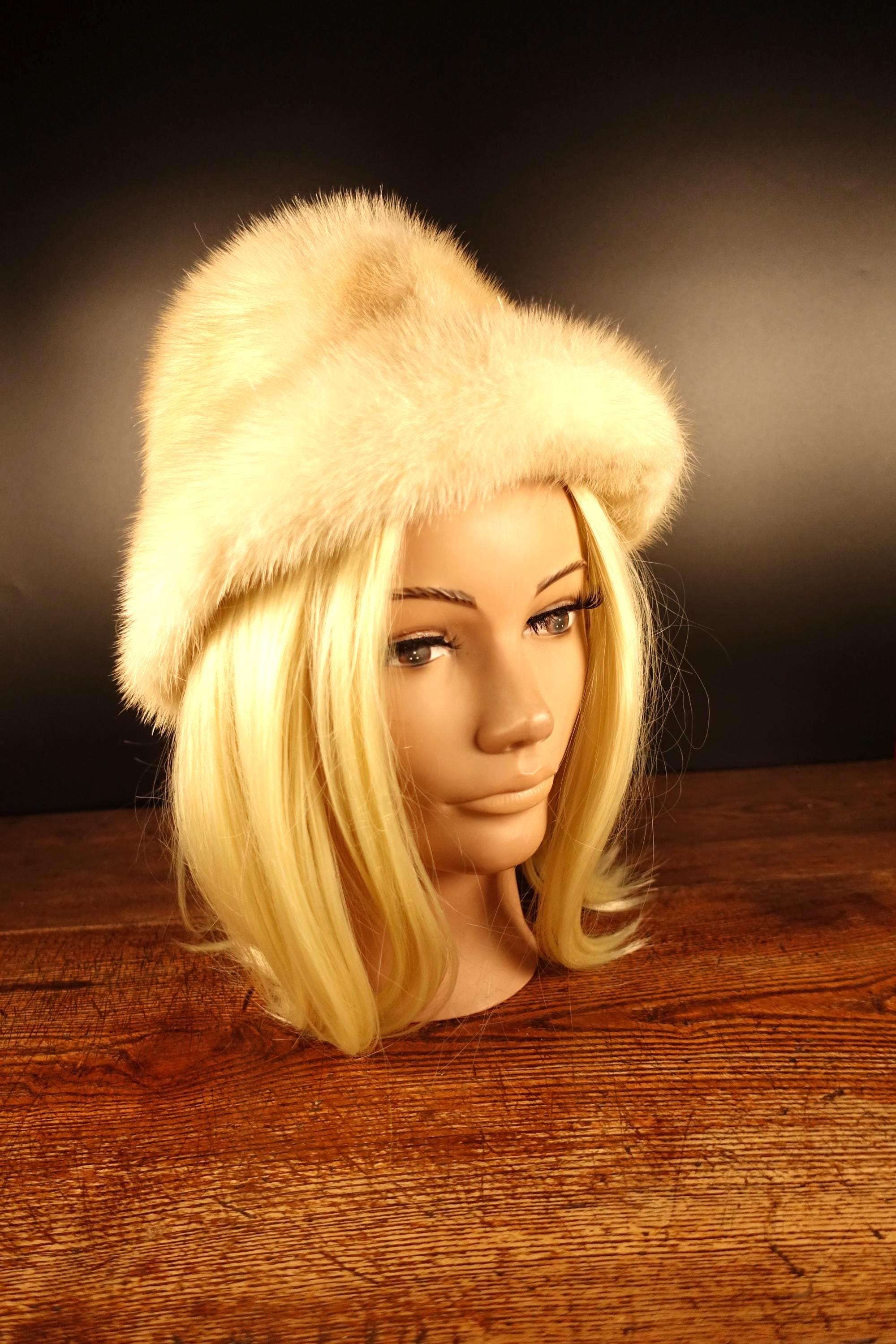 Blond Mink Hat - Etsy