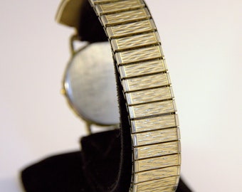 Seiko L&L Alaskan 10K and 24K Gold Nugget Wrist Watch Fish and