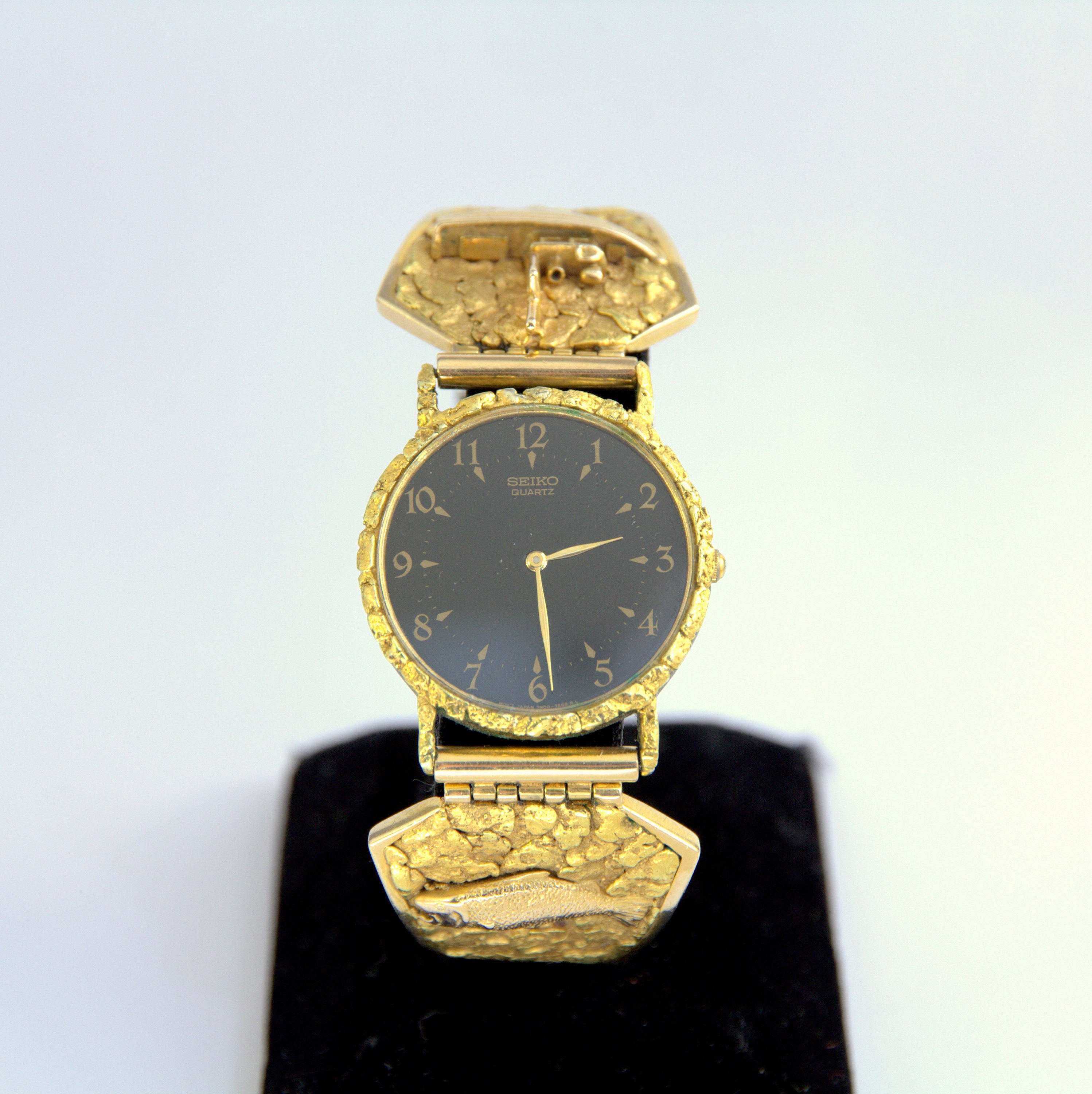 Total 90+ imagen seiko 24k gold watch