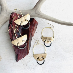 Double Moon Full Hoops