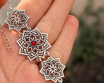 Handgemaakte filigraanarmeense armband 925 sterlingzilver