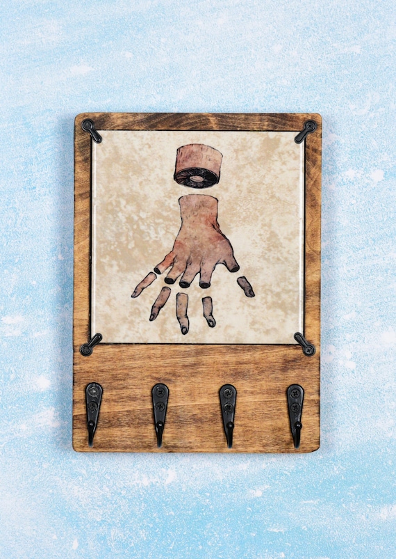 Severed Hand Necklace Beige Severed Hand Necklace Beige