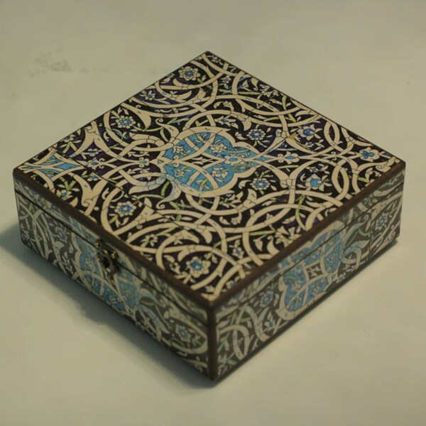 Decorative Box Blue Sky Design