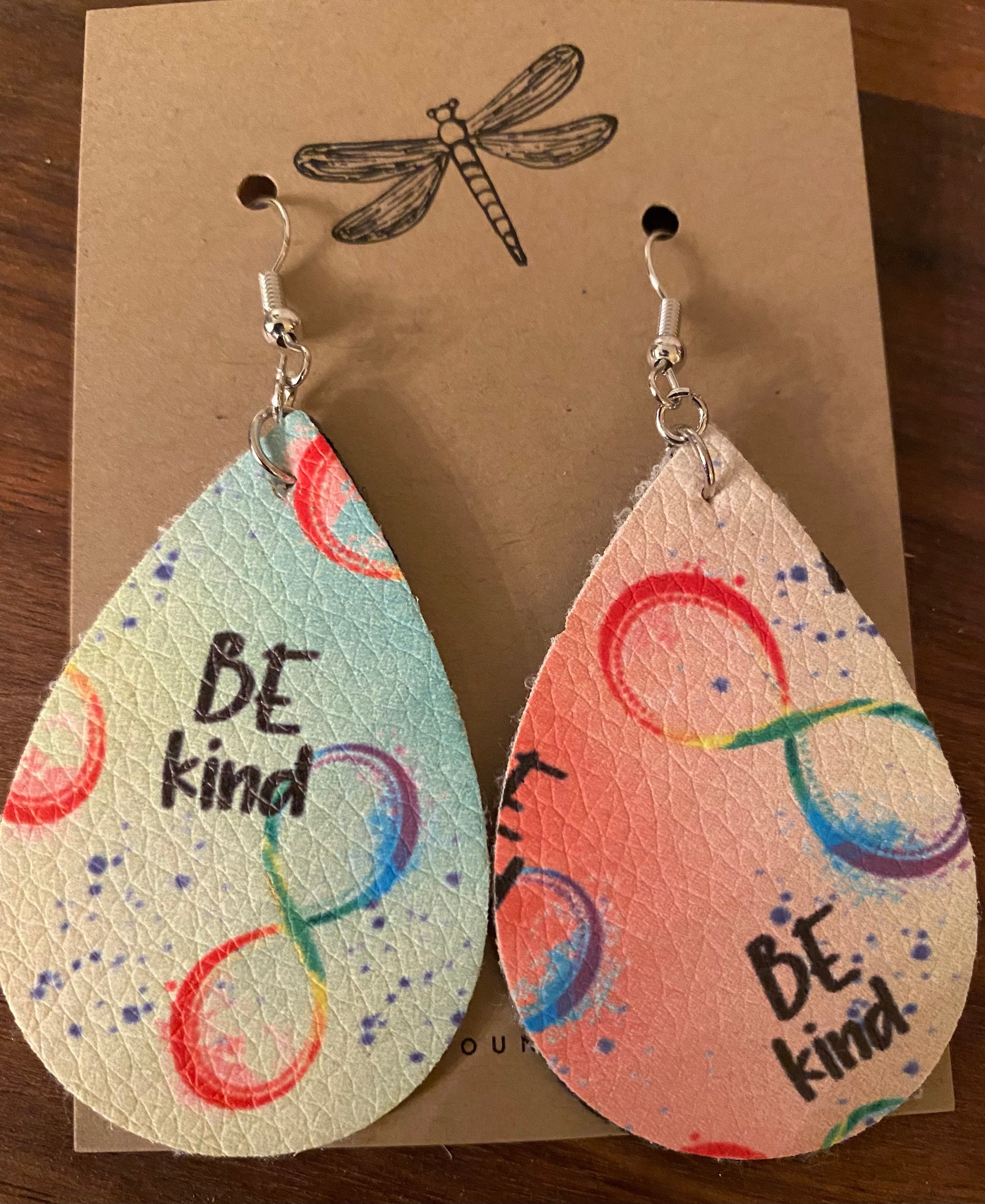 Infinity Leather Earrings Infinity Leather Earrings