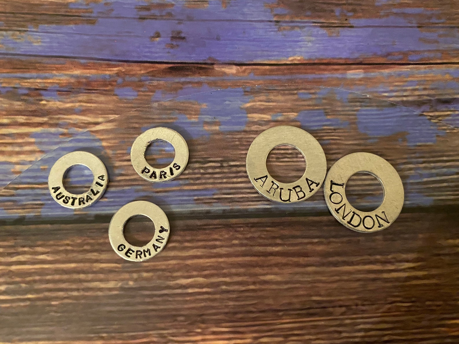 Tokens for Travel or Baseball Stadium/ballpark Token Keychain Etsy