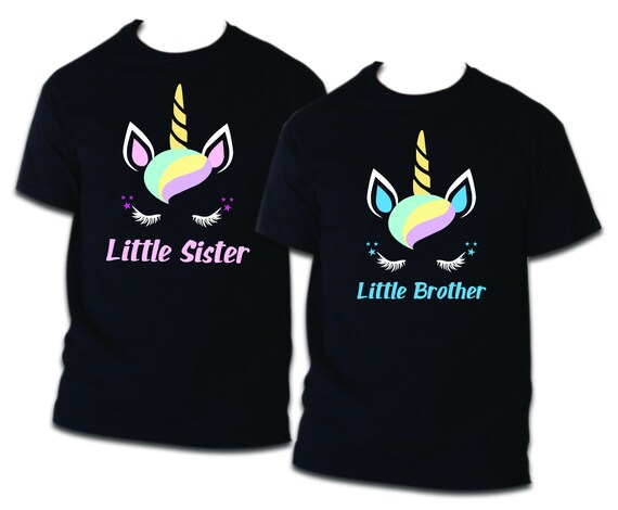Unicorn Birthday Matching T-shirts 