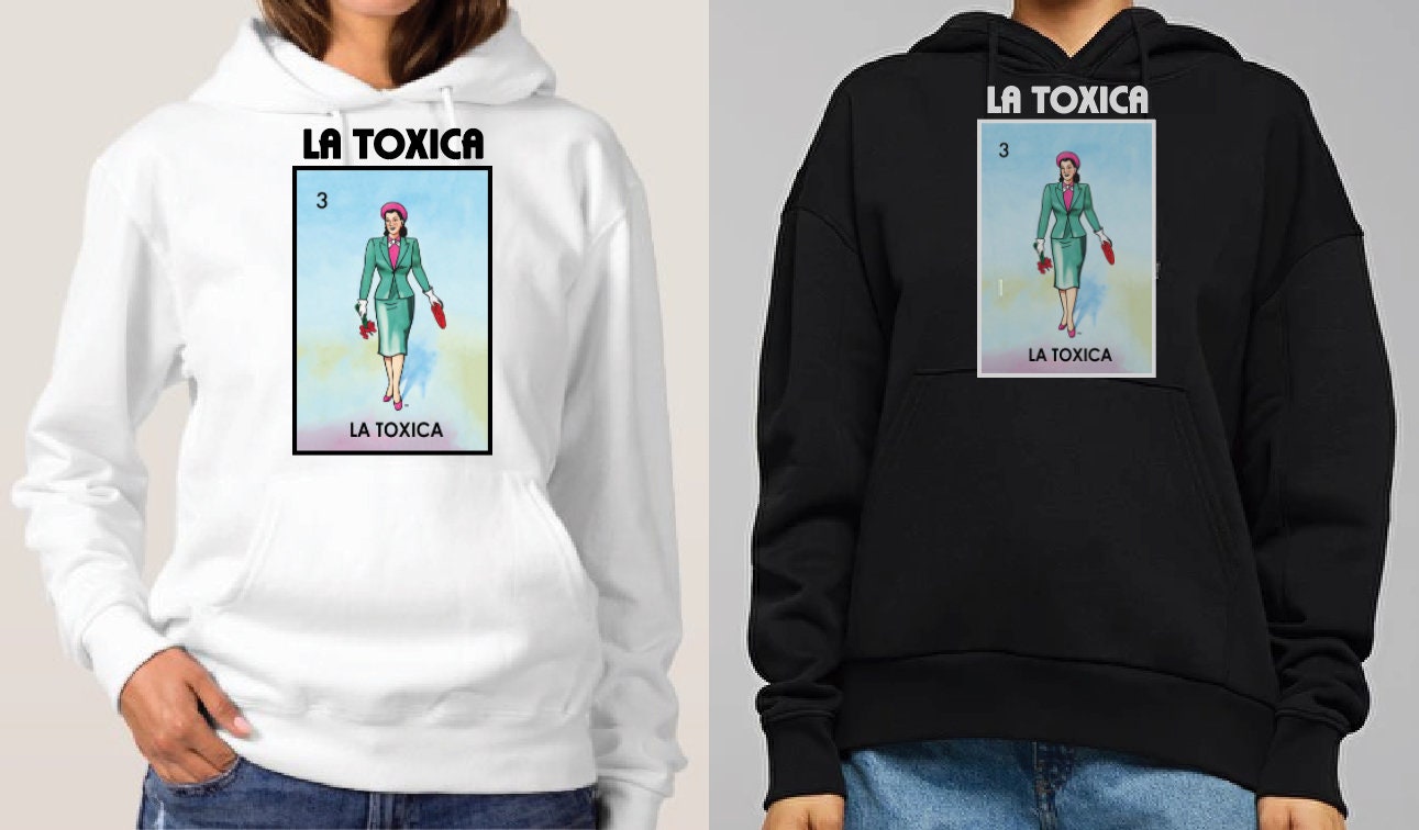 La Toxica T-shirt Loteria Mexican Bingo Short Sleeve V-neck - Etsy