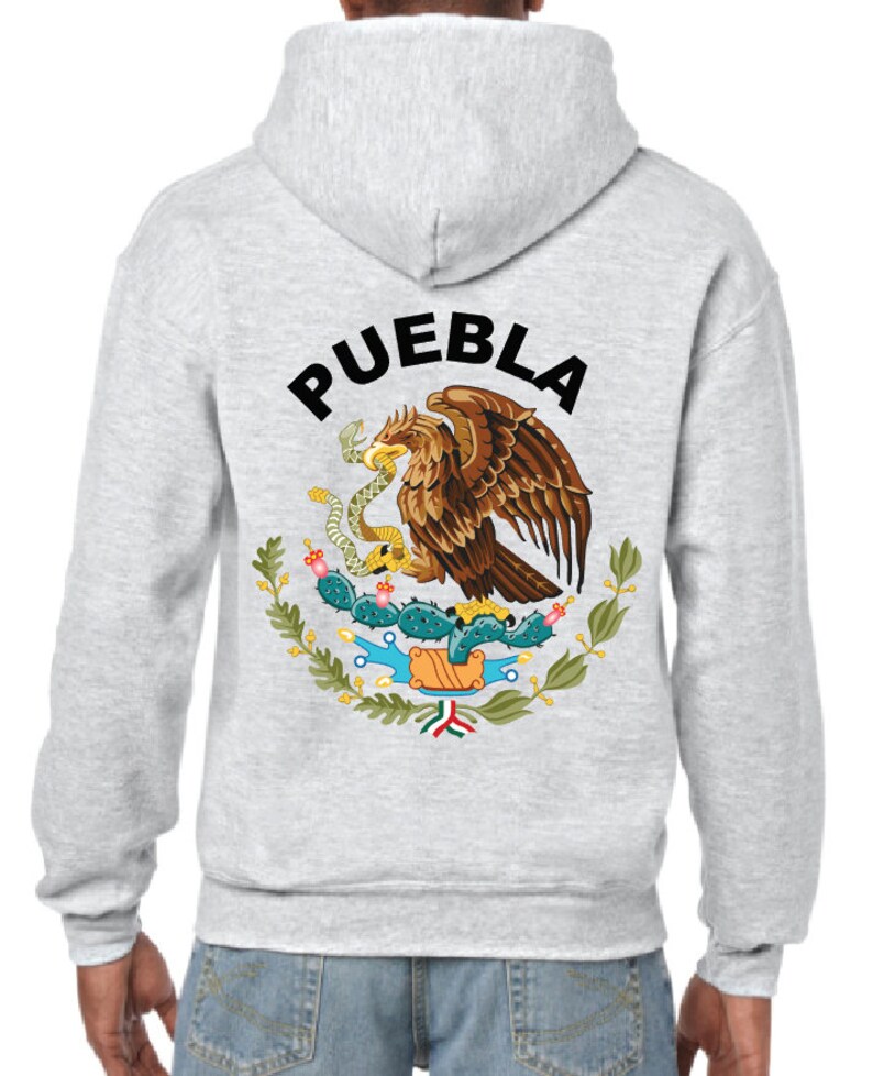 Escudo Mexico Mexican Hoodie Country Flag Eagle Aguila States - Etsy