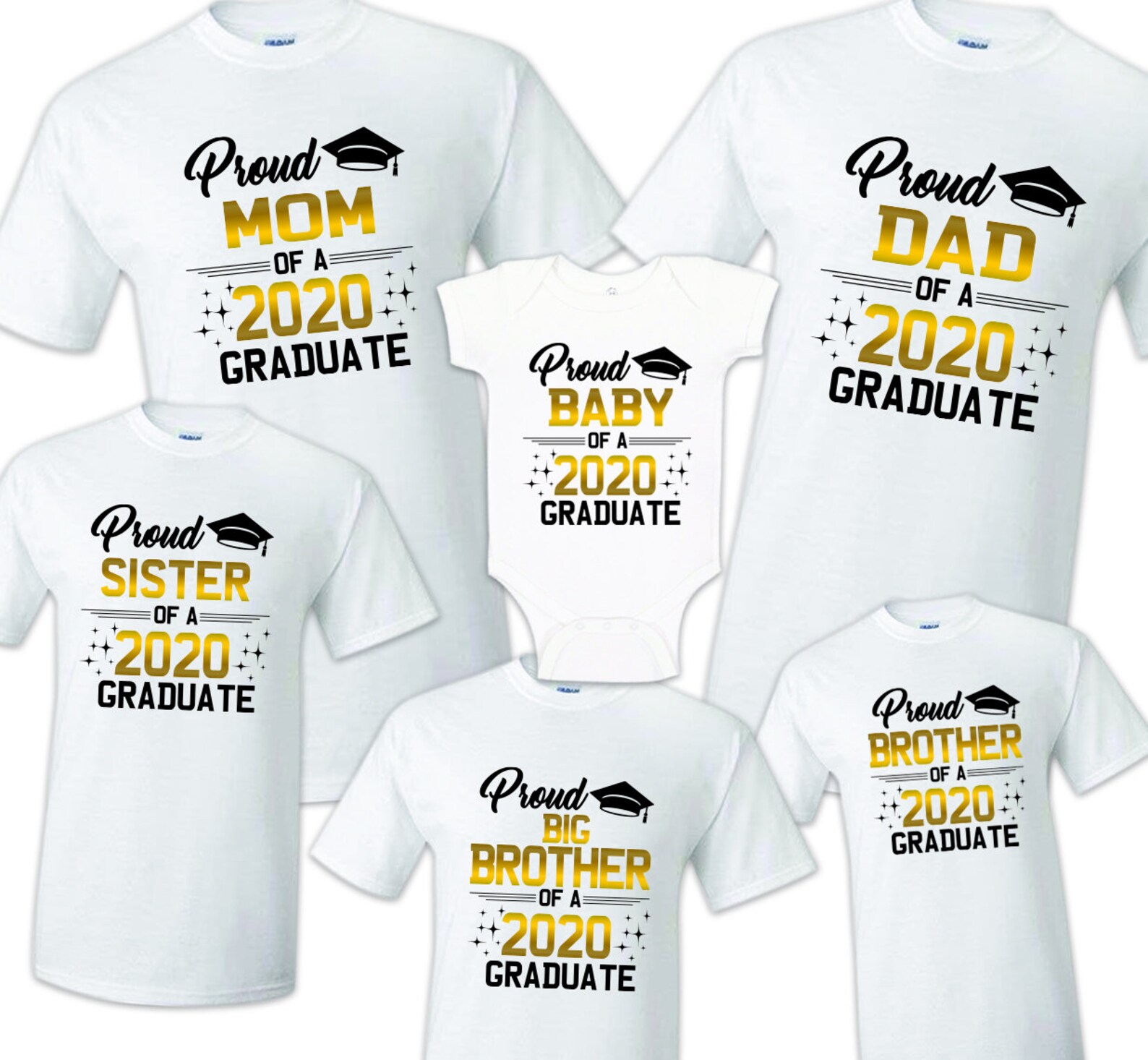 Family of Graduate Shirts Graduation Shirts Matching Grad | Etsy